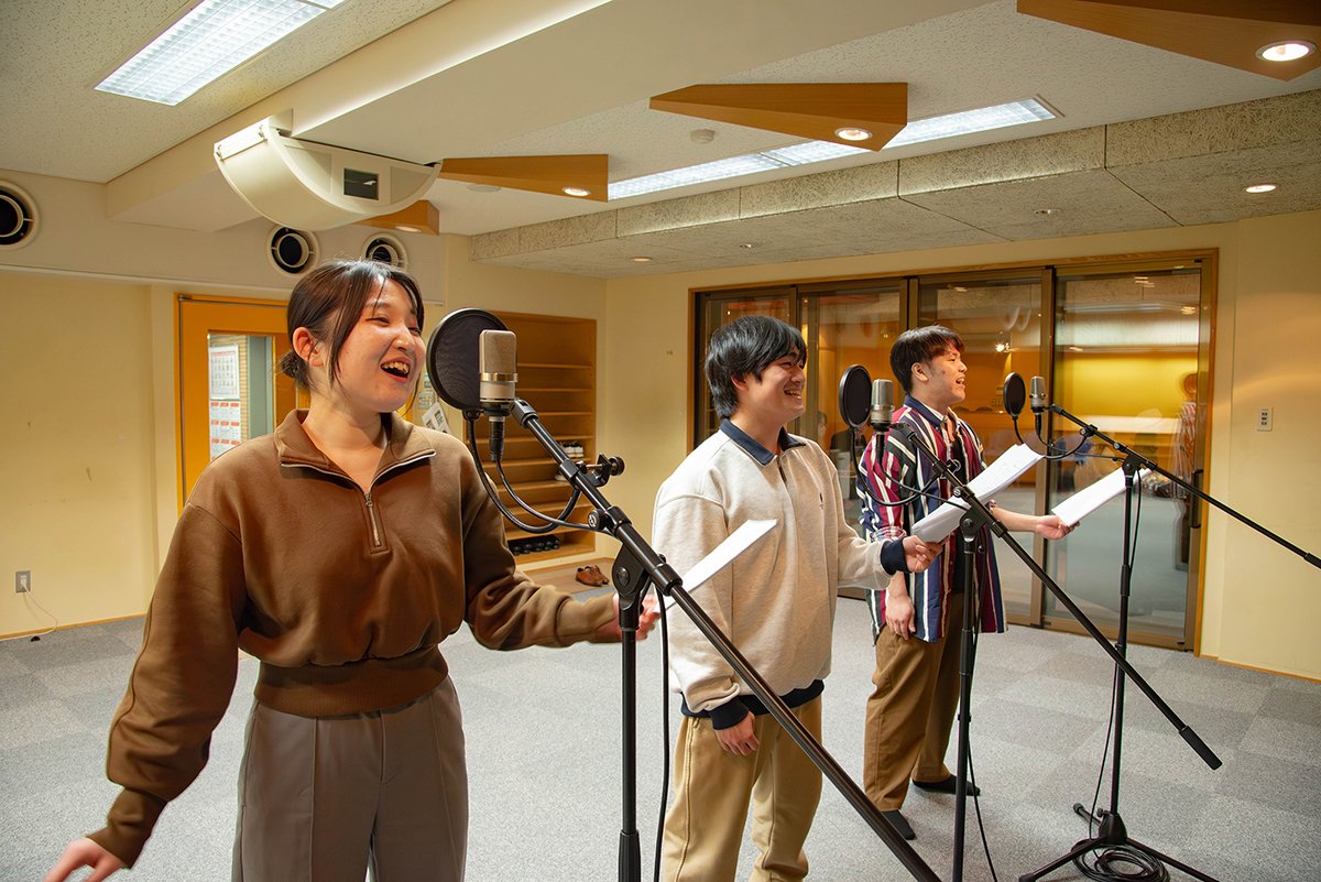 【産学連携】名古屋市東山スカイタワーの音声ガイド「ワタイカス！の案内ボイス！」に声優コースの学生が参加！
