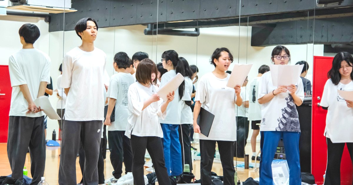 【俳優・タレントコース】演技のためのシアターゲーム